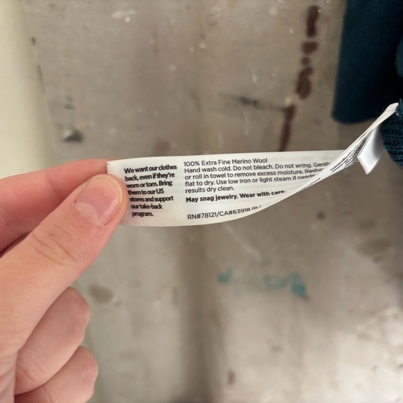 Eileen Fisher Bateau Neck Merino Wool Tunic Sweater - Picture 5 of 5